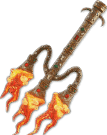 Magma Whip Candlestick