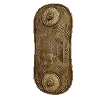 Golden Beast Crest Shield